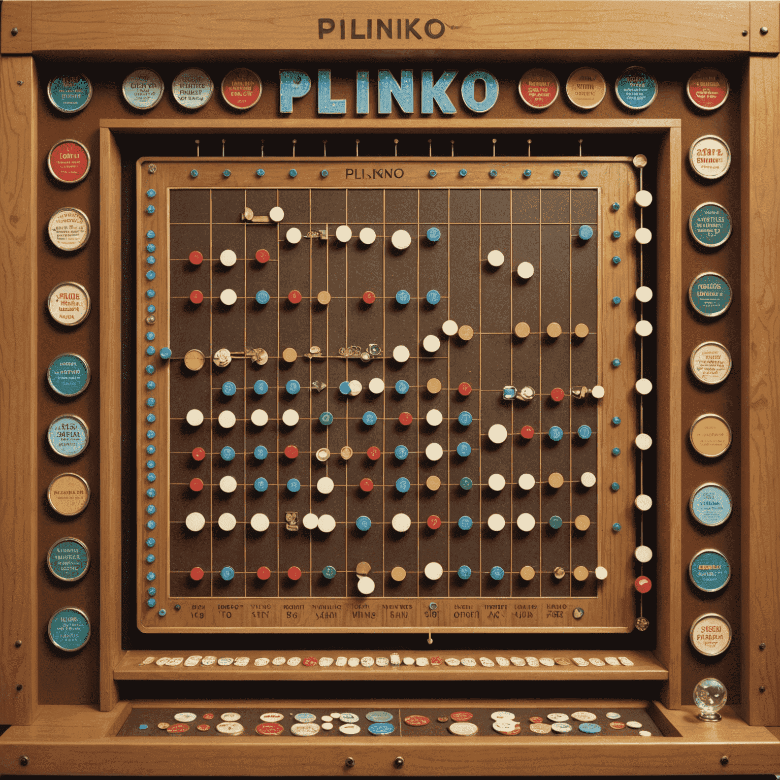 Immagine che mostra una linea temporale con eventi chiave nella storia del Plinko, dai suoi inizi come gioco televisivo alla sua popolarità come gioco da tavolo
